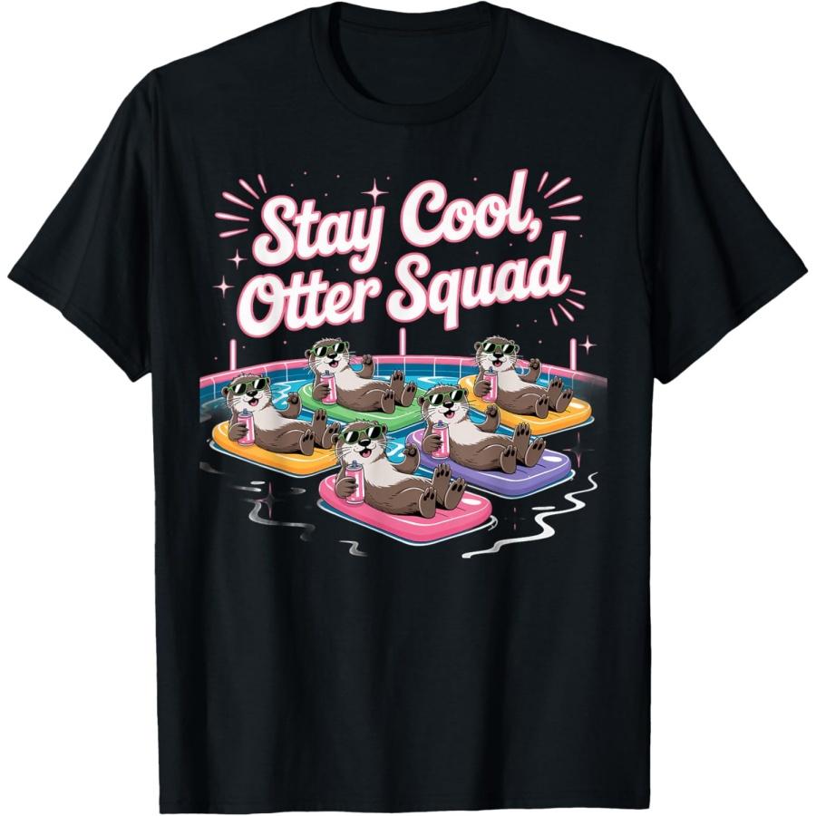 Оставайся крутым, Отряд выдр Отряд животных Вечеринки Футболка S
