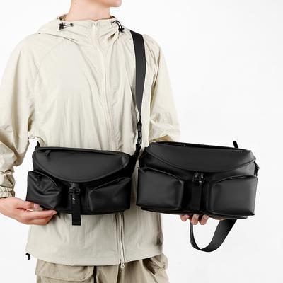 Herren Brusttasche Einfarbig Umhängetasche