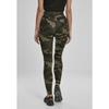 Legging Femme - Urban Classic - Camo Waist - Taille Haute - Ajustée - Rouge
