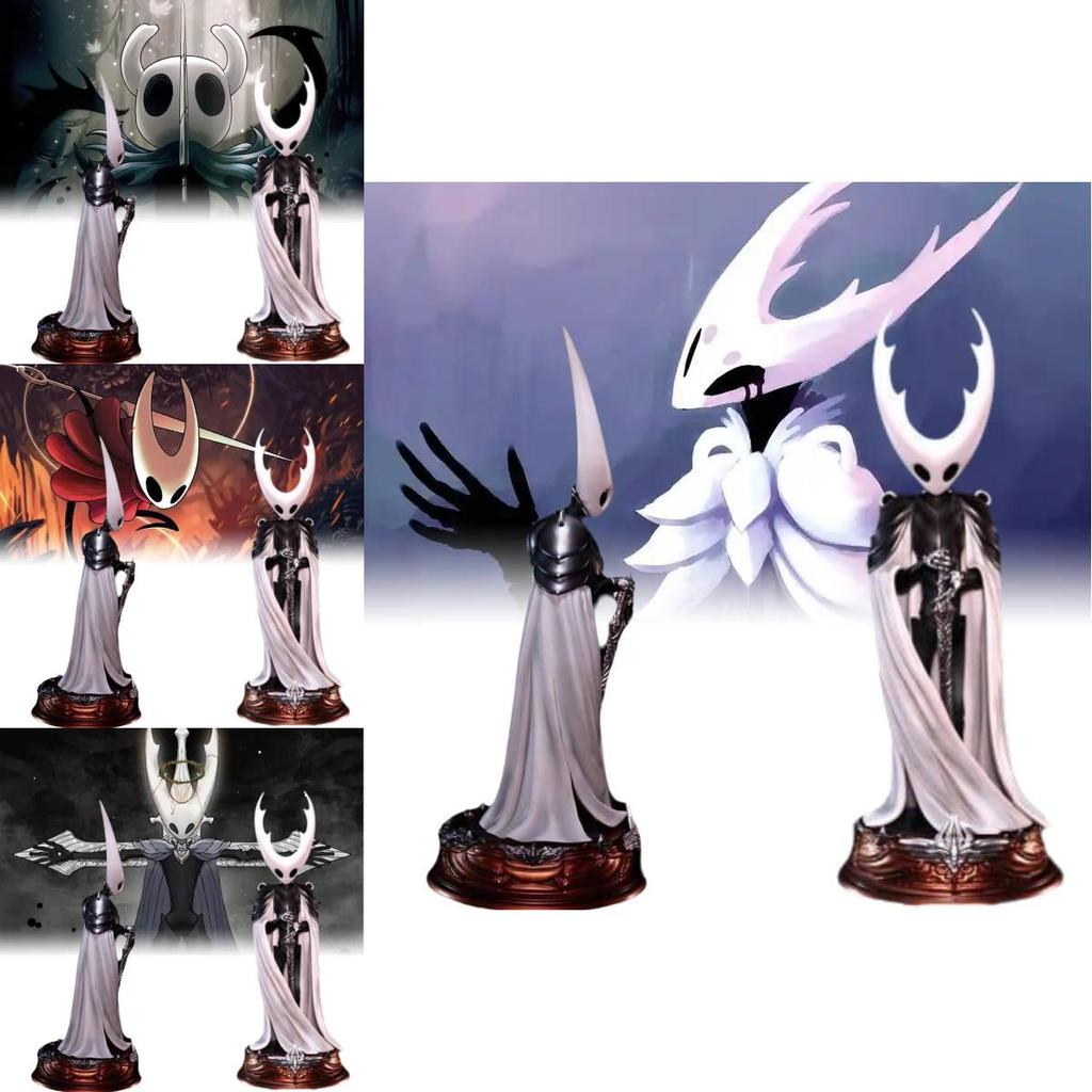 High Quality Pvc Hollow Knight White Prince Figurine Boxed Collectible Model 29cm