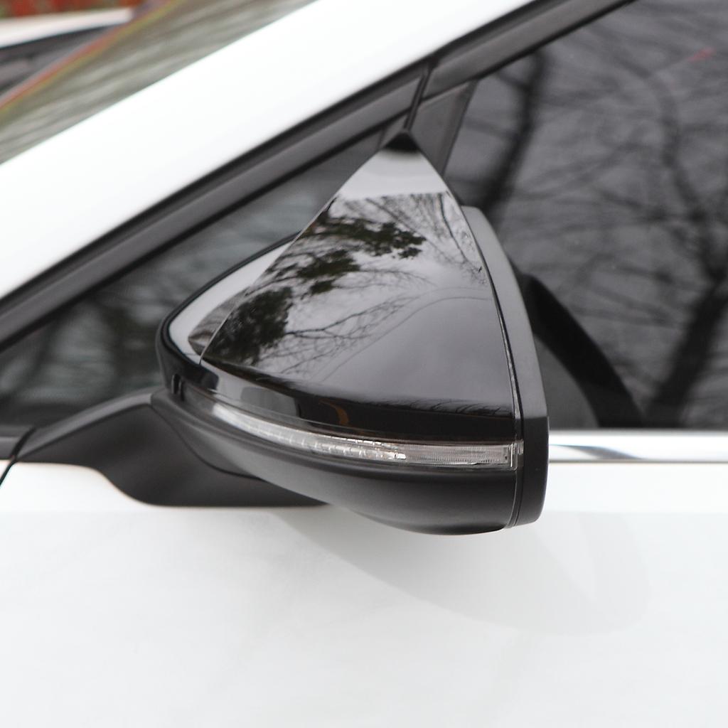 Pair of Rear Side Mirror Cover   Housing   Fit for MK7 MK7.5 R 20132020(Gloss Black )