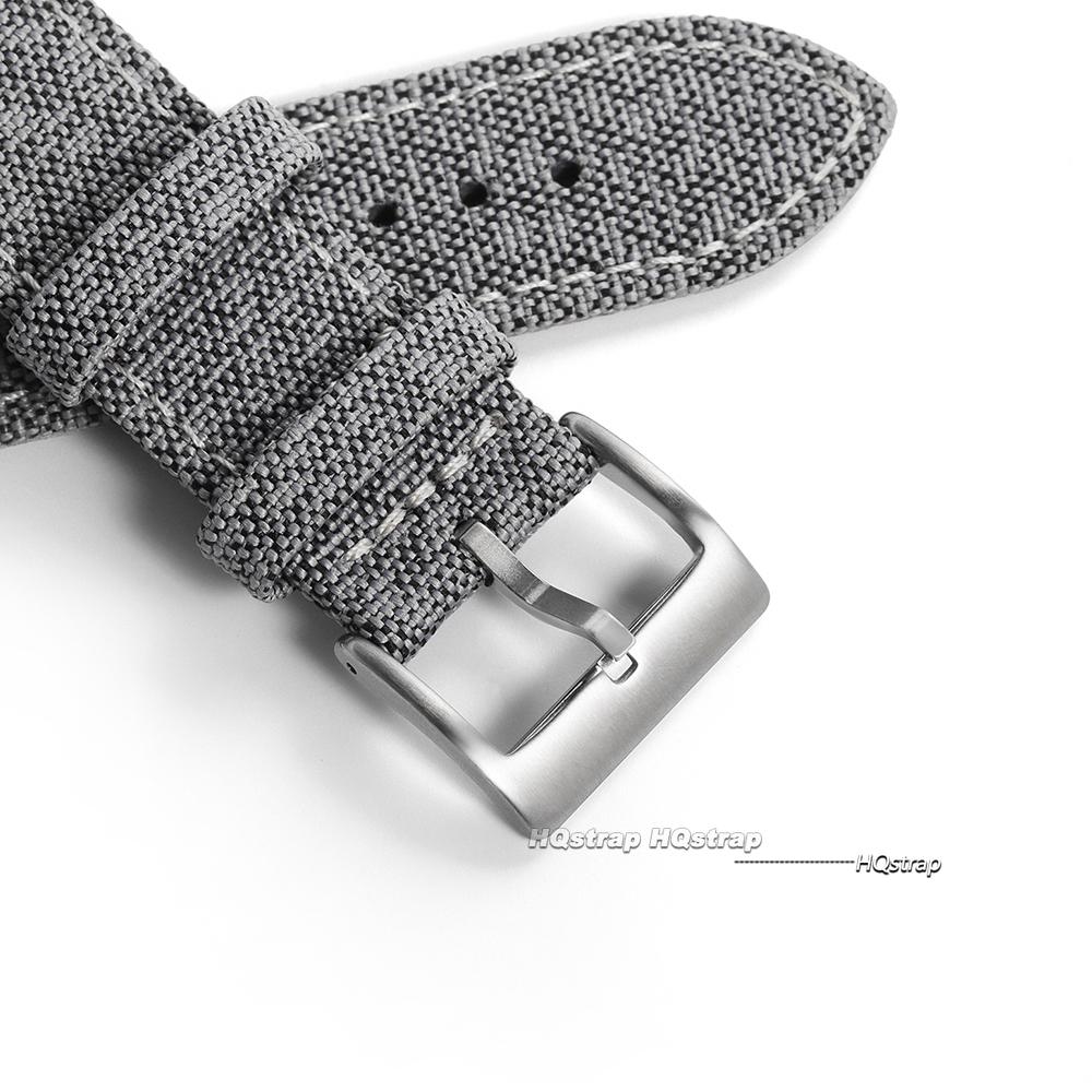 Plachtovinový řemínek na hodinky 20 mm 22 mm pro Seiko Pásek Voděodolný látkový řemínek Rychloupínací náramek Vysoká kvalita Dámský Pánský Pásek
