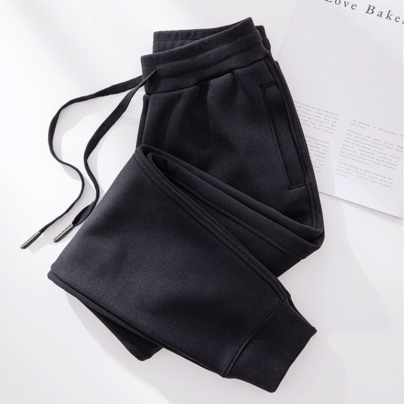 

Высококачественные утепленные флисом зимние трекки из чистого хлопка серого цвета Unpatterned-Black L [Winter Fleece-lined]]