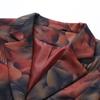 Women's Retro Floral Print Casual Blazer