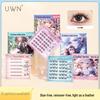 UWN Zodiac Series Glue-Free Segmented Thick Faux Eyelashes with Transparent Stem