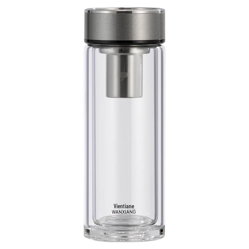 Vanshan Double-Walled Borosilicate Glass Mug