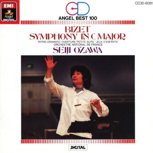 

CD СЭЙДЗИ ОЗАВА - Бизе: Симфония до мажор CC309081 Япония ObiSoul/Funk Б/у