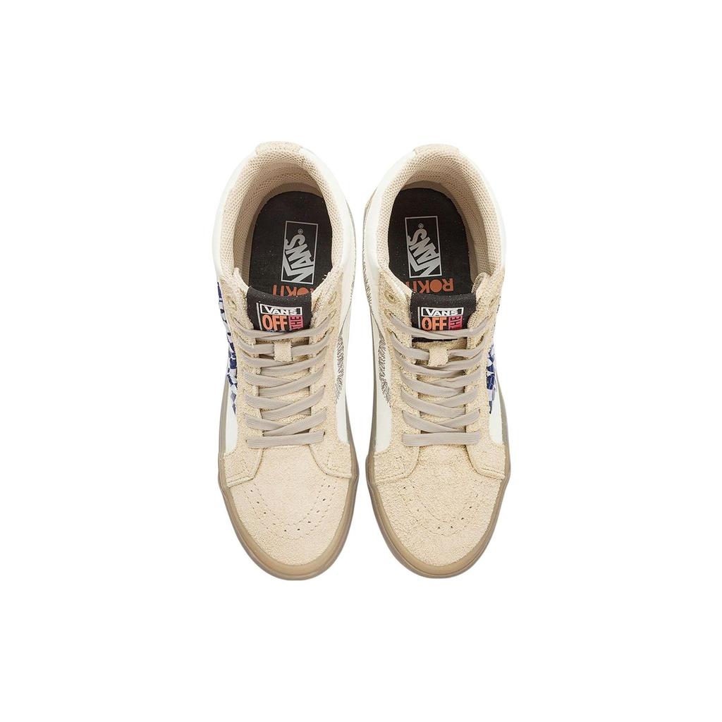 Rokit X Vans Sk8-Hi 38 DX WS Translucent Pebble Unisex Sneakers Cream VN0000SQBKV