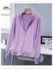 Women's Ice Silk Sun Protection Hooded Cardigan - Breathable, Loose-Fit, Trendy Summer Top