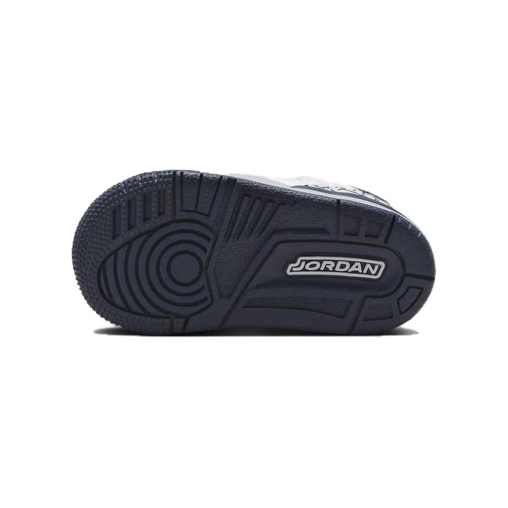 Air Jordan Spizike Low TD Obsidian Baby Sneakers White Pure-Platinum FQ3952-104