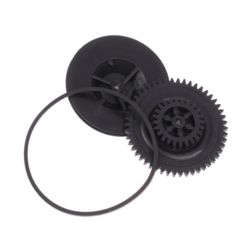 High Performances Gear Belt Kit Plastic Cassette Deck Gear Loader Driver Belt For Sound Video Equipment Repair Part