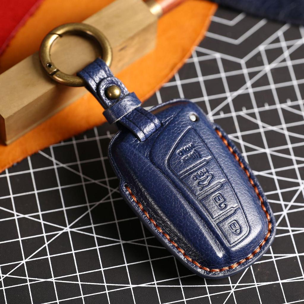 Husă cheie din piele pentru Hyundai Santa Fe IX45 - Modelare 3D