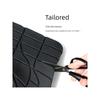 Single-Piece Car Floor Mat for the Driver's Seat, Waterproof, Non-Slip, Dirt-Resistant, Cuttable Silicone Carpet-Style Foot Mat