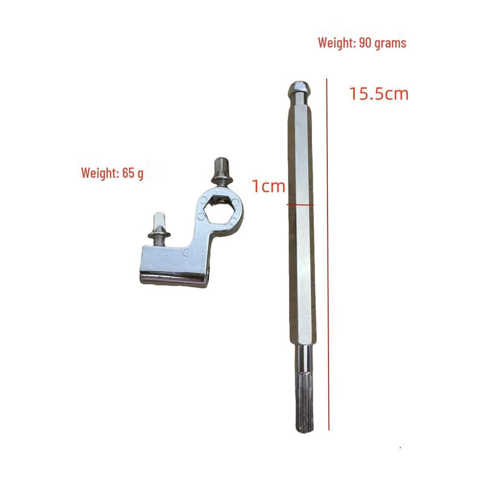 Double Pedal Rack Tom Jazz Drum Hammer Head Fixing Connector