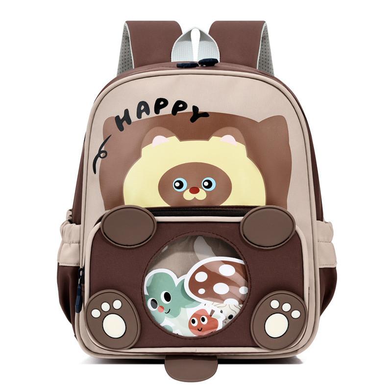 Childrens Cartoon Anime Backpack With Breathable Nylon For Preschool Kids
