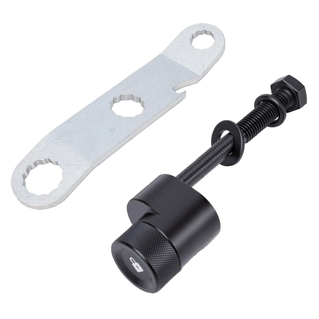 Hitch Pin Lock Fit for Doubletrack Bike Racks Iron Trailer Hitch Lock with Wrench