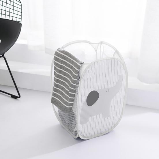 Schaf-Elefant, großer Wäschekorb, schmutzige Kleidung, Spielzeug, zusammenklappbarer Aufbewahrungseimer