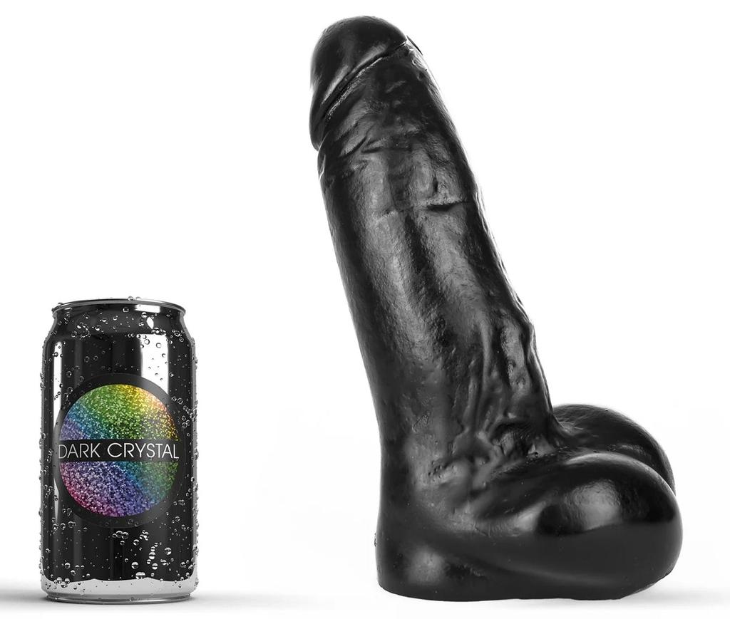Gode Barry Dark Crystal 20 x 7cm - Dark Crystal - Dildos XL - Largeur + de 6cm
