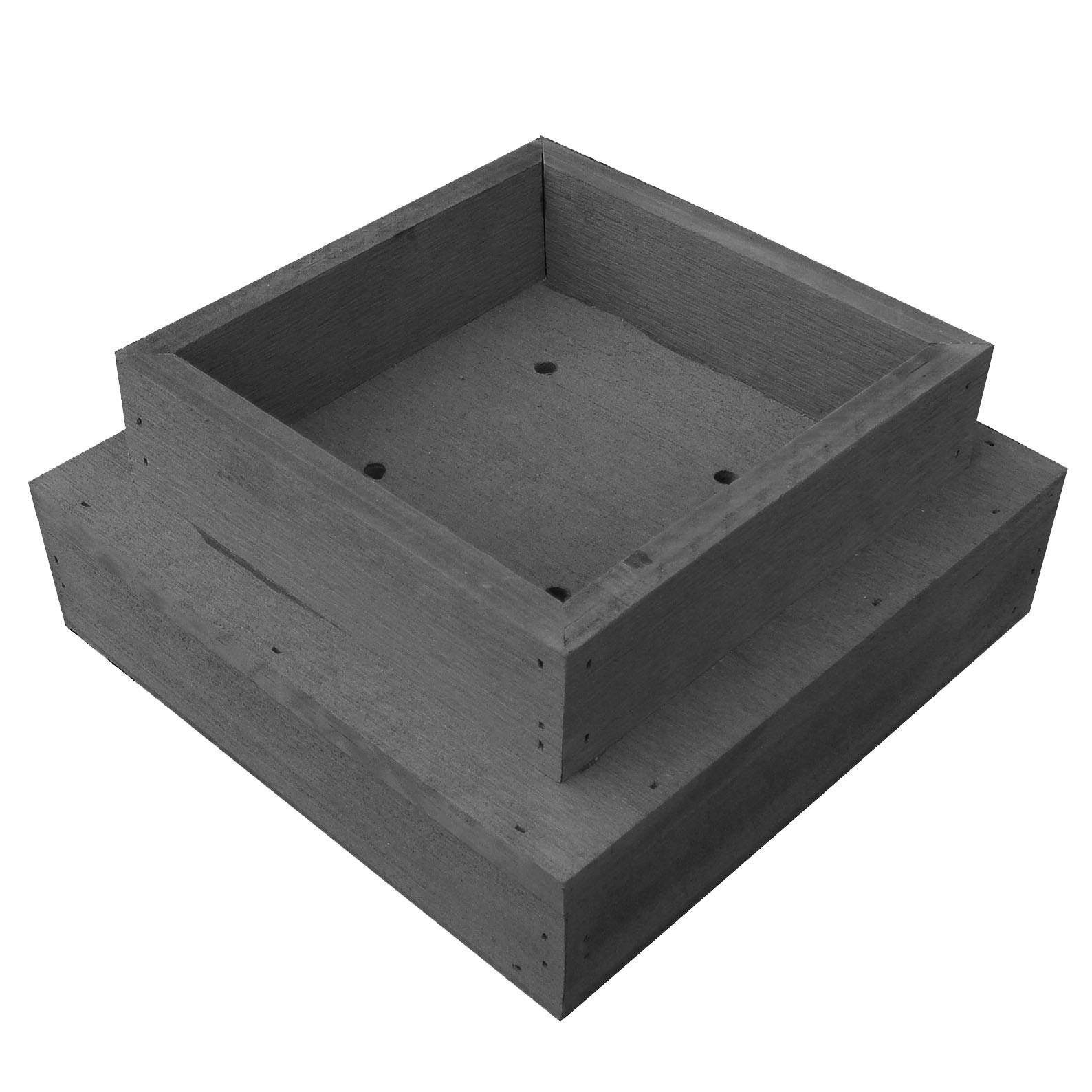 

iGarden Deck Base, 4-Leg, Black, 180mm W x 180mm D x 84mm H, i10368-4h-bk