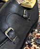 Joenshoe Harris Saffiano Double Monk Strap Black