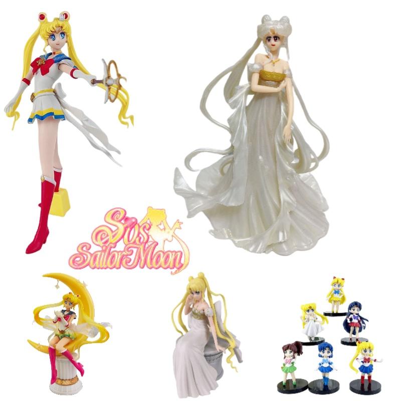 Authentic Pvc Sailor Moon Figures Complete Q-version Set