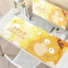 Mouse Pads Anime Extended Gamer Mechanical Keyboard P-pokemon Desk Offices Accessories Psyduck Carpet Gaming Notbook PC Deskrugs