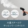 Panasonic Clothing Steamer Steam Dedicated Large Capacity Type Dark Gray NI-GS400-H