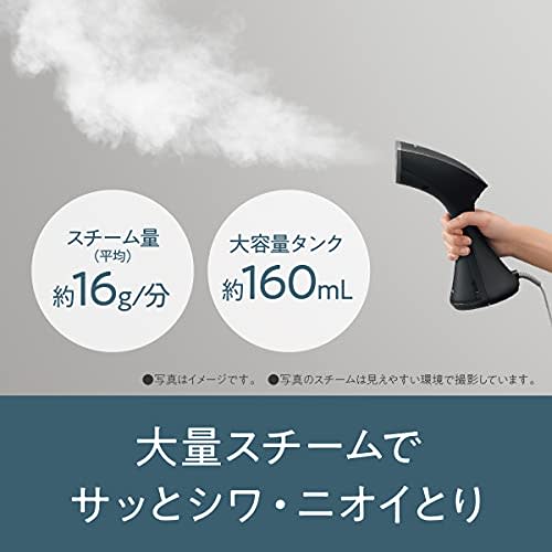 Panasonic Clothing Steamer Steam Dedicated Large Capacity Type Dark Gray NI-GS400-H