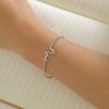 New Silver Color Classic Adjustable Snake Chain Bracelets Fits Beads Link Chain Charm Bracelets For Women Fashion Jewelry