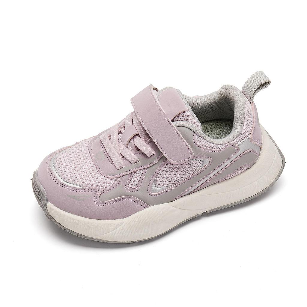 Girls' Lightweight Soft Sole Sports Shoes – Spring/Autumn 2026 Casual Running Shoes for Kids