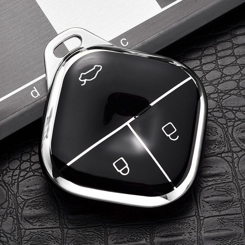 Car For Wuling Baojun Cloud KiWi EV Xiangjing Yueye Plus 2025 2026 Key Holder Keychain Silicone Case Key Cover Free shipping