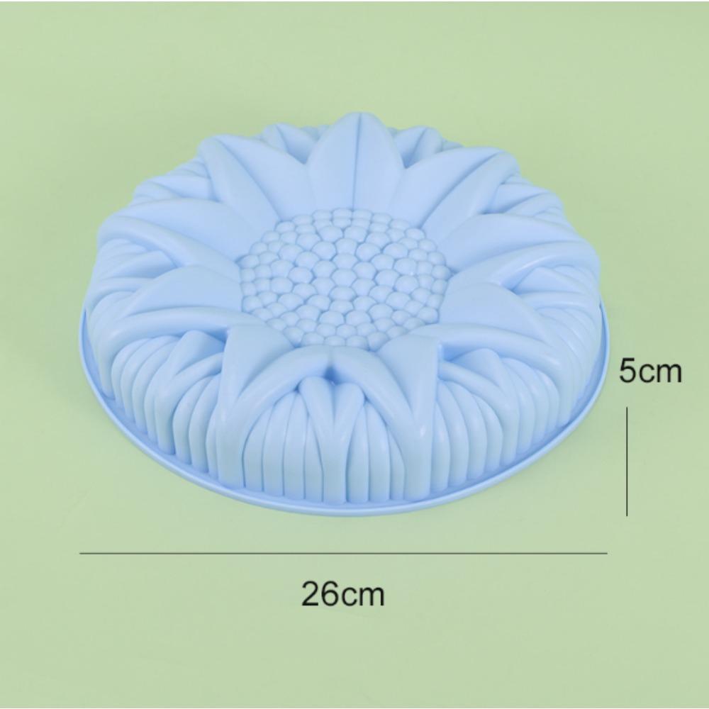 Big Silicone Cake Mold Dessert Molds Large Sunflower Styling Pastry Moulds