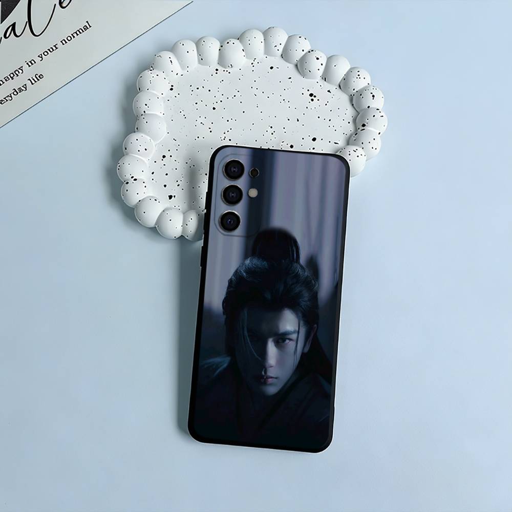 Zhang Linghe & Tian Xiwei Phone Case For Samsung S25,S24,S21,S22,S23,S30,Ultra,S20,Plus,Fe,Lite,Black Soft Silicone