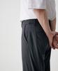 Musinsa Standard [Cooltandard] Relaxed Tapered Hidden Banding Crop Slacks [Gray]