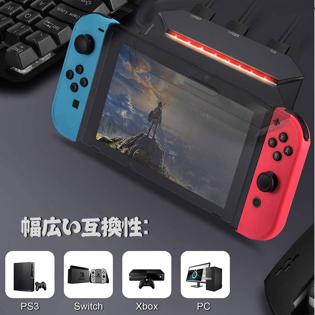 ZIYOU LANG G6L Gaming KnM Converter Connection Adapter Game Converter Gaming Controller Converter Gaming Adapter Converter Mouse Converter Easy To