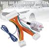Factory Radio Wire Harness Add A Subwoofer Amplifier Wire Harness Plug & Play For Hyundai Accent Elantra Kia Optima Rio Sportage