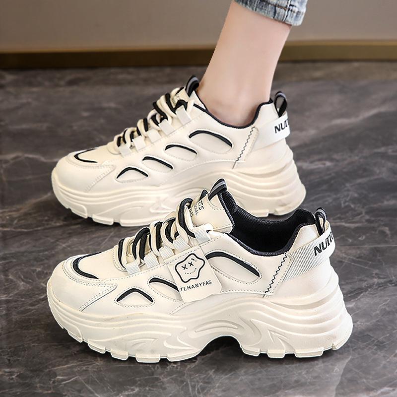 

Женская спортивная обувь летняя кожаная дышащая повседневная универсальная обувь для папы 40