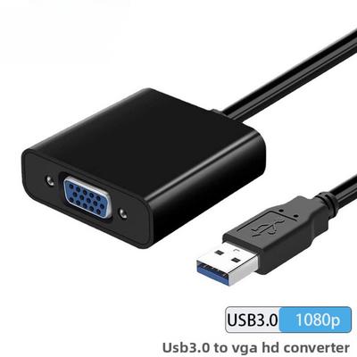 USB 3.0 To VGA Adapter Plug and Play Converter Cable 1080p HD Video Output for Laptop PC Monitor