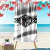 Gladbach FC Print Beach Towel, Large Soft Quick Dry Towel for Beach Camping Swimming