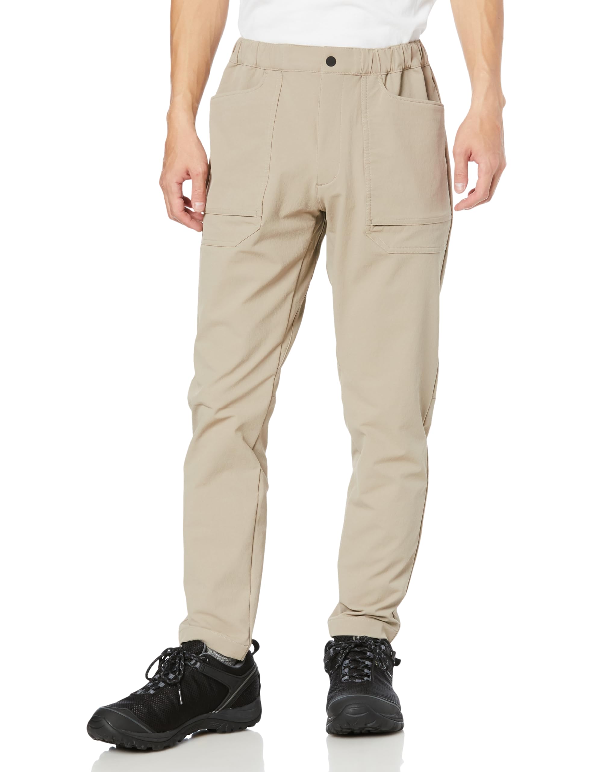 

Mizuno Outdoor Stretch Mocha Size M Water-Repellent Pants, B2MFA500, Beige,