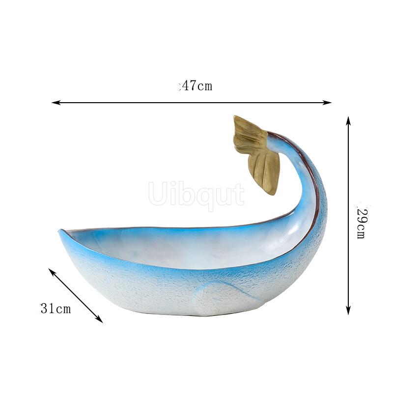 resin Shell fish sharp Sashimi dry Ice Plate Seafood sushi Platter tray Salmon Plate Dry Ice Artistic Conception Dish Tableware