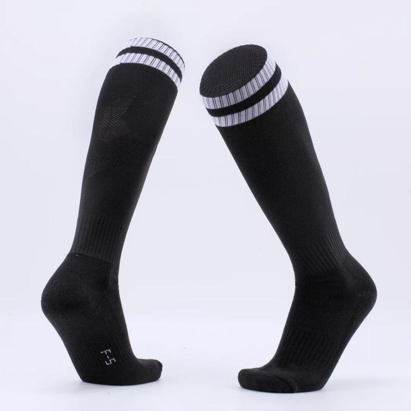 Football Socks Sports Socks Over Knee Stockings Men'S And Women'S Towel Bottom Thickened Children'S Football Socks Breathable And Sweat-Absorbing