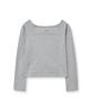 YALE Cutoff Long Sleeve_Gray
