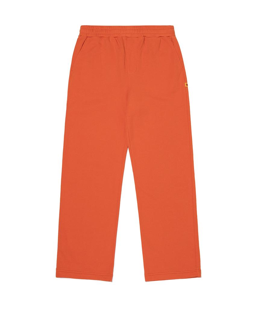 KODAK Rainbow Logo Straight Pants Women Orange