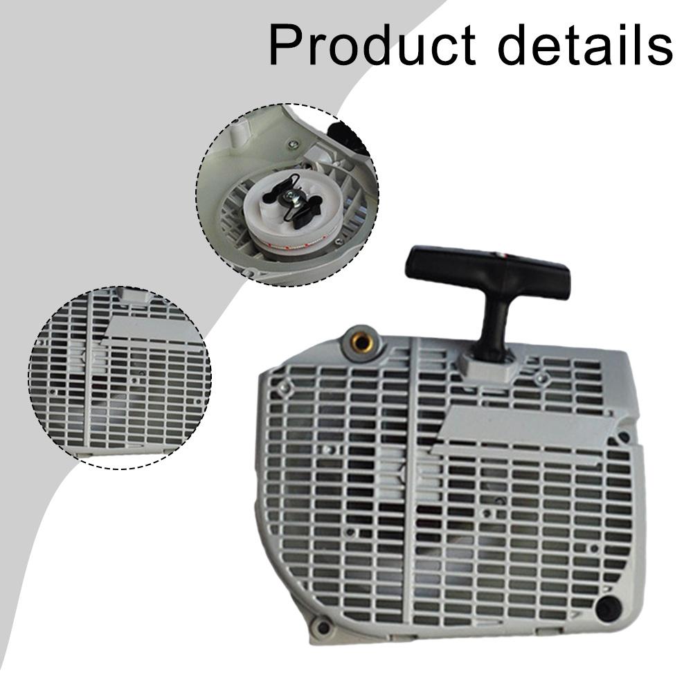 MS660 Hand Pull Starter Assembly for Chainsaw MS064 MS065 MS066 Reliable Pull Mechanism for Quick Engine Start
