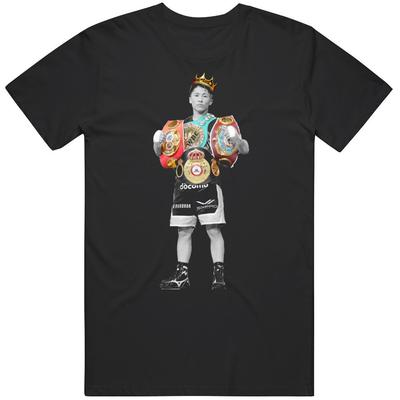 Naoya Inoue Il Mostro CROWN Maglietta per Fan di Pugilato