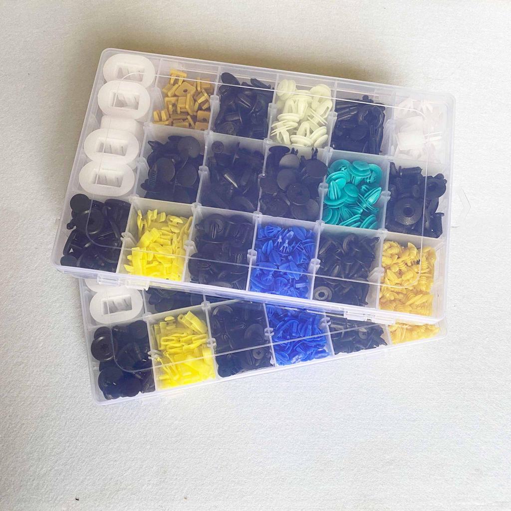 Car Door Interior Trim & Bumper Fasteners Set