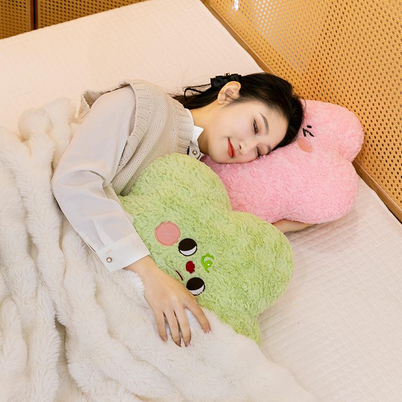 Cute Star Plush Toy Girl Sleeping Throw Pillow Bedside Pillow Tatami Chair Cushion