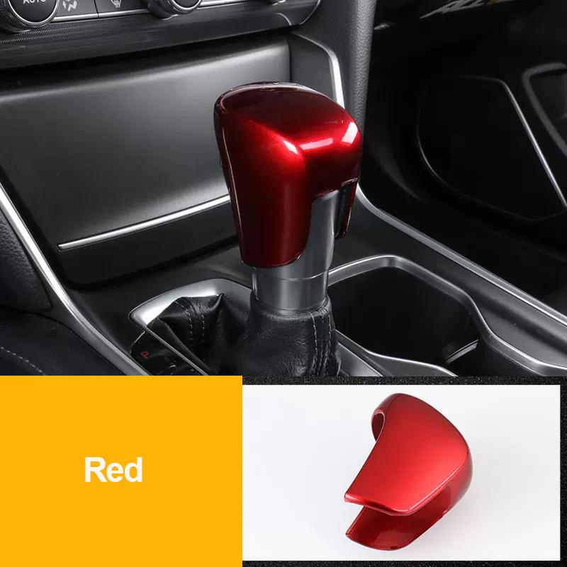 Autocolant de ornamente pentru mânerul schimbătorului de viteze, ABS, carbon, pentru capul schimbătorului de viteze pentru Honda Accord X 10th 2018-2022 Accesorii