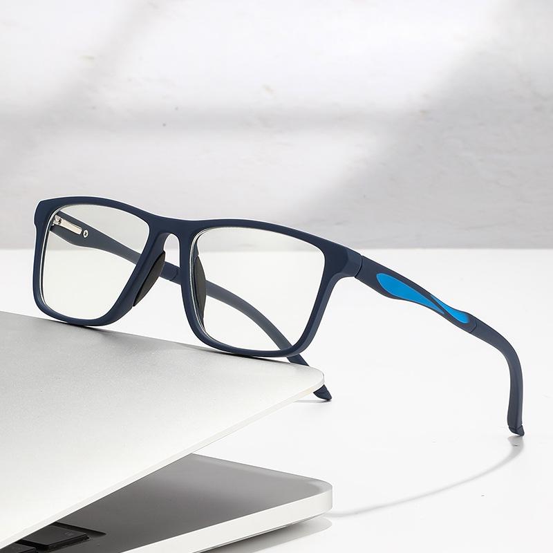 Ultra-Light Anti-Blue Light Reading Glasses for Farsighted Seniors with High-Definition Lenses and Spring Temples